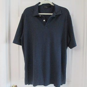 WALTER HAGEN Navy Blue Short Sleeve Golf Polo Shirt EUC (FP)